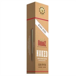Brune King Size Cones 120 stk | FLY ConeZ