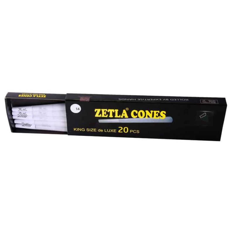 De Luxe Cones King Size 20 stk | Zetla - Image 2