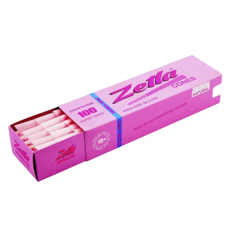 Pink de Luxe Cones 100 stk King Size | Zetla - Image 2