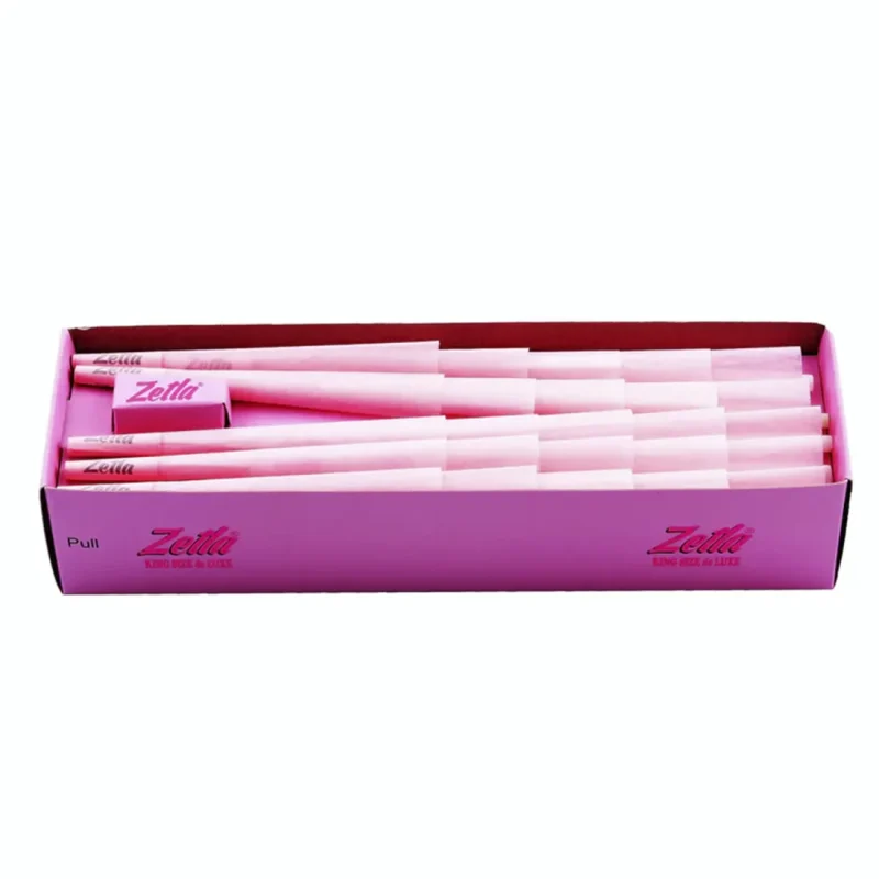 Pink de Luxe Cones 100 stk King Size | Zetla - Image 4
