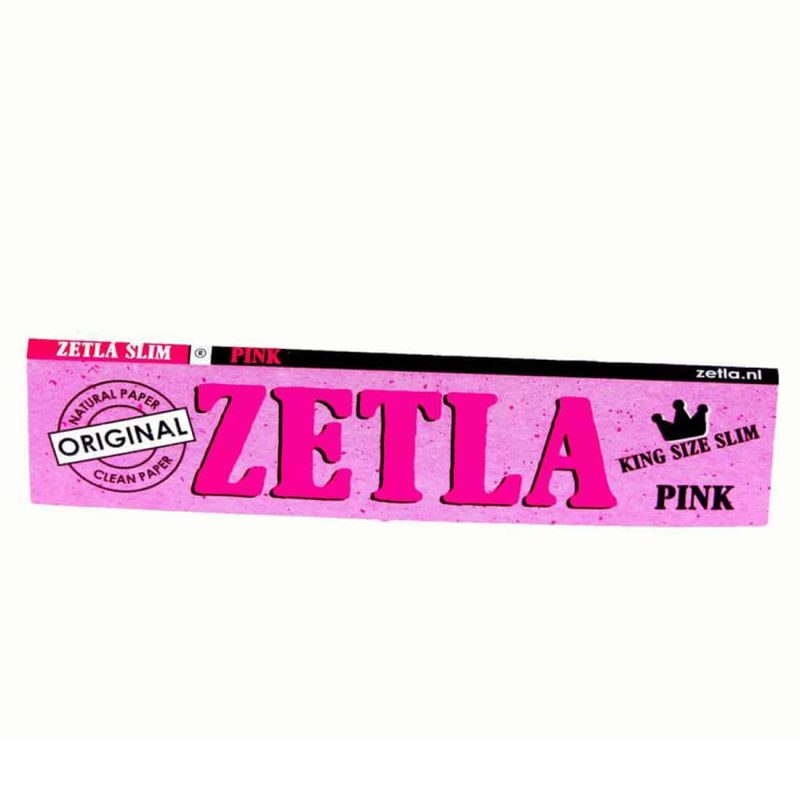 Pink Jointpapir i King Size Slim | Zetla