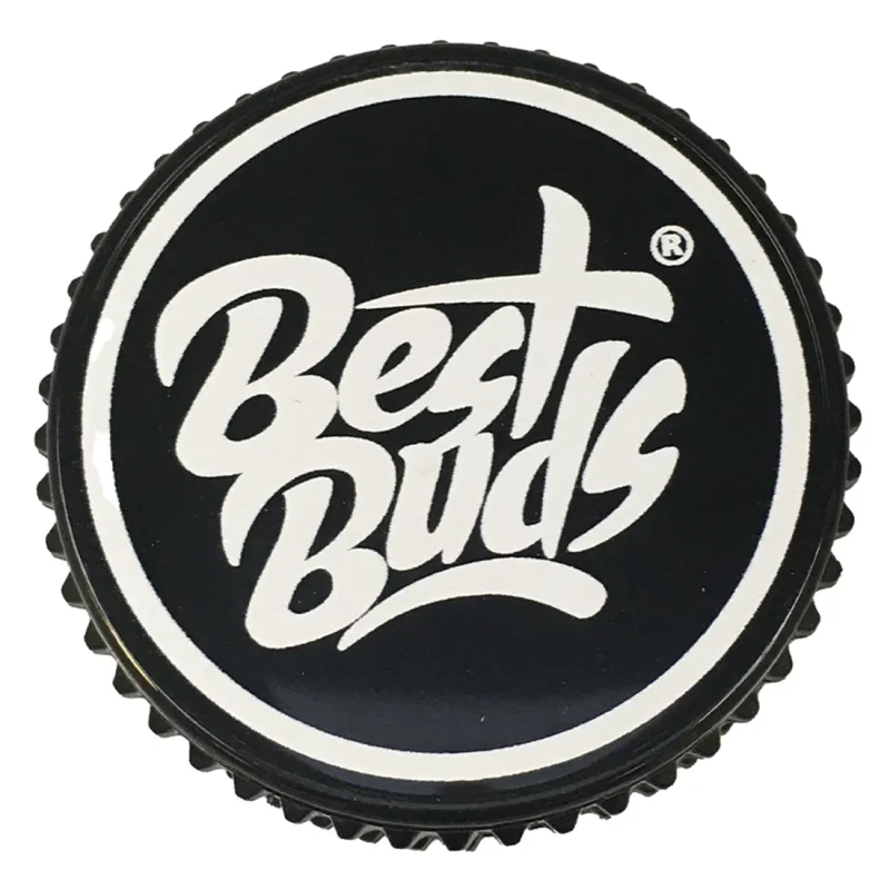 Sort Akryl Grinder Ø53 (1-rum) | Best Buds - Image 2