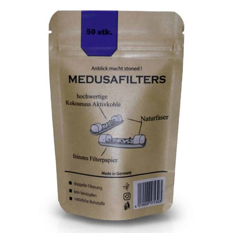 Aktiv Kul Filtertips 50 stk | Medusa - Image 2