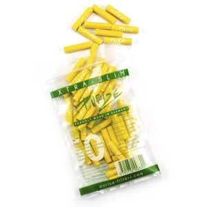 Xtra Slim Aktiv Kul Filter Yellow 50 stk | PURIZE