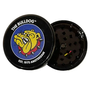 Sort Akryl Grinder Ø60 (2-rum) | The Bulldog