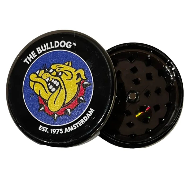 Sort Akryl Grinder Ø60 (2-rum) | The Bulldog