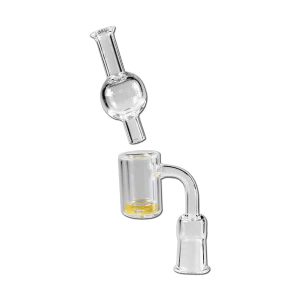 Quartz Glas Banger m. Carb Cap SG 18,8F